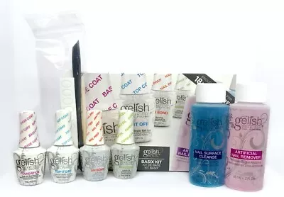 Gelish MINI Complete Basix Gel Nail Polish Prep Essentials Kit - #1221755 • $28.99