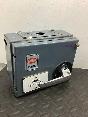 MEM Exel Isolator Switch Box 20A 550V 660V 15AXD2 Workshop Garage  Machine  • £25