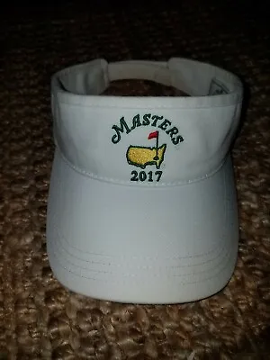 $14.99 • Buy 2017 Masters Golf Visor American Needle 100% Cotton Augusta National White