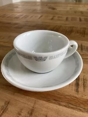 Home Lines Steamship Ocean Liner China Espresso Cup & Saucer Richard Ginori • $9.95