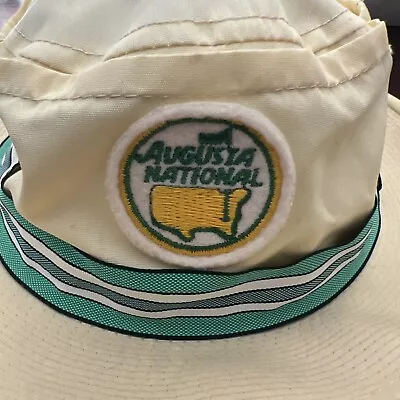 Vintage Augusta National Golf Club Bucket Hat Masters Golf Tournament ANGC Patch • $50