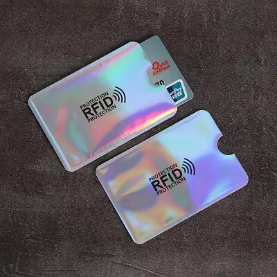 10PCS Anti RFID Blocking Card Sleeve-Secure Credit/Debit Card Holder ID Wallet • $3.99