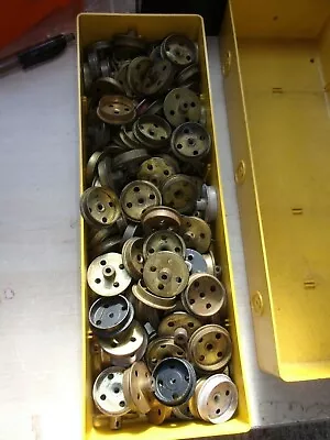 £6 • Buy Meccano 8 X 1  Flanged Wheels - Part 20 - Play Worn -  Taken From This Box