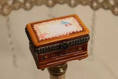 Trunk With Small Picture Trinket Box • $9.50