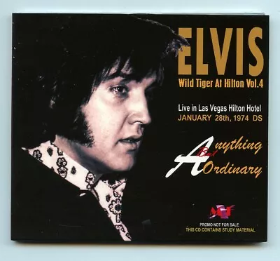 Rare Elvis Presley CD- Anything But Ordinary~Wild Tiger At Hilton Vol 4- Import • $29.99