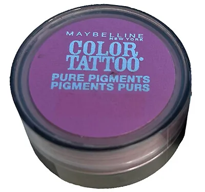 Maybelline New York Color Tattoo Pure Pigments Eyeshadow 20 Pink Rebel • $7.25