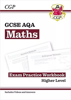 GCSE Maths AQA Exam Practice Workbook: Higher - For The Grade 9... By Books Cgp • £3.49