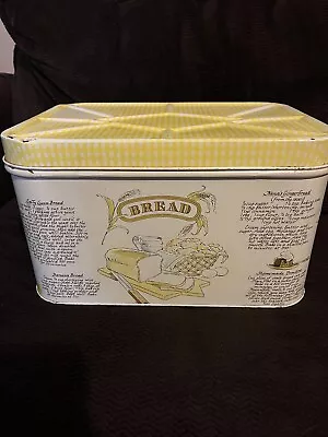 Vintage 1970s Cheinco Bread Box Metal • $22