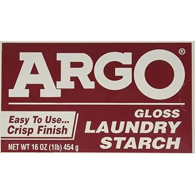 ARGO Gloss Laundry Starch Remove Greasy Spots (5592916) • $27.99