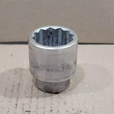 Vintage Proto Challenger 1-11/16  Socket 12 Point 3/4  Drive 1854 USA • $9.46