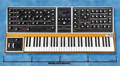 MOOG ONE Memorymoog MAVIS MODEL 10 IIIc SYNTHESIZER Refrigerator Magnet • $7.25