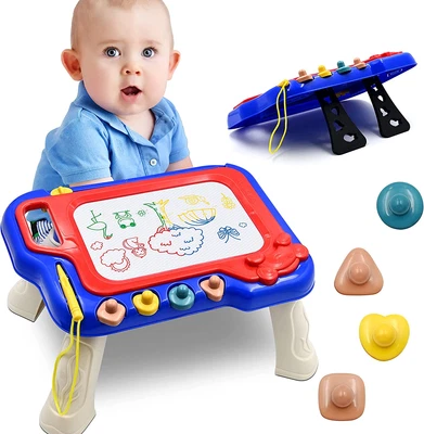 £17.87 • Buy Magnetic Drawing Board Toddlers Toys Presents, Travel Size Magic Colorful Erasab