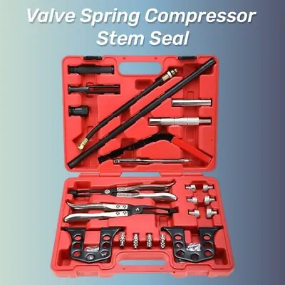 $66.58 • Buy Car Engine Overhead Valve Spring Compressor Stem Seal Remover Installer Tool Kit