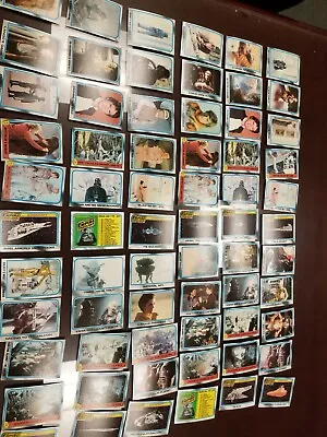 66 Star Wars Empire Strikes Back Return Of The Jedi Vintage Trading Card Lot • $11.50