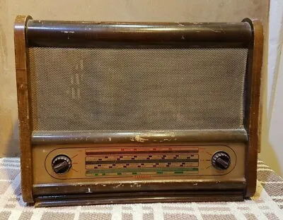 Vintage 1960''s 50s Valve Transistor Radio Ferguson 353A England 3 Band SW MW LW • $73.47