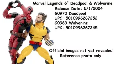 Marvel Legends 6  Deadpool & Wolverine 2024 Movie - Deadpool 240501 • $53.95