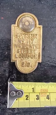 £16.99 • Buy Safe Plaque Safe Plate Escutcheon Tann No1