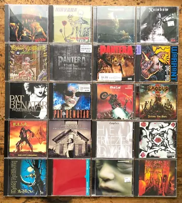 Make Your Own CD Bundle: David Bowie Nirvana Grateful Dead Judas Priest & • $3.90