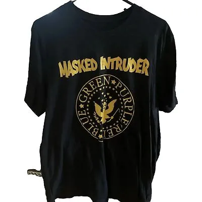 Masked Intruder American Punk Rock Band Free Yellow Fest 18 T-Shirt M-XL • $14.99