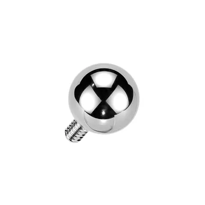 Titanium 14g 4mm Ball Microdermal Dermal Piercing Top  • $9.99