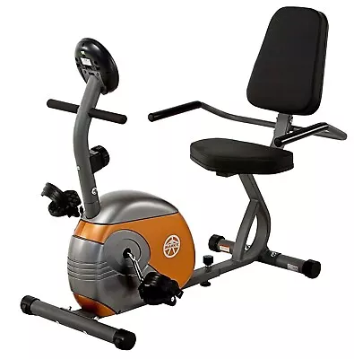 Recumbent Bike  Marcy ME-709 Gray Black Orange Cardio Exercise Cycle • $249