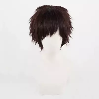 【 In Stock 】Kai Chisaki Cosplay Wigs 30cm Short Brown Red Men Synthetic Hair • $12.99
