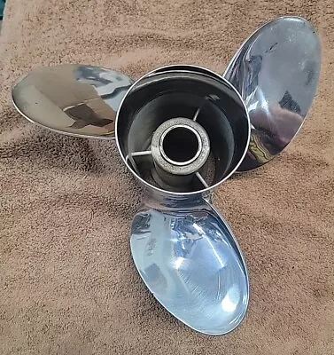 MERCURY MICHIGAN WHEEL STAINLESS PROPELLER Right HAND 14 1/4 DIA X 20 PITCH  • $200