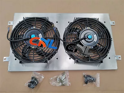 Aluminum Shroud + Thermo Fans For Holden HQ HJ HX HZ 253 & 308 V8 Chevy Engine • $130