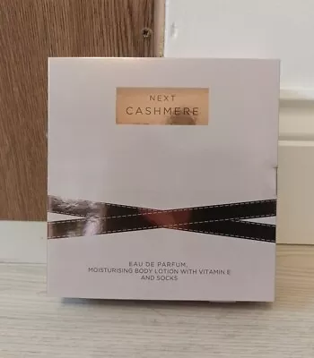 £16.99 • Buy NEXT CASHMERE Gift Set Eau De Parfum 30ml Perfume/Body Lotion/Sock Gift For Her 
