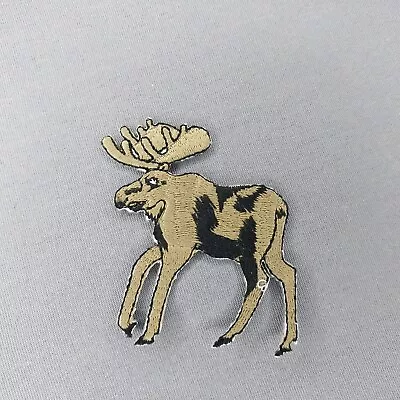 Moose Animal Iron On Applique Patch 2.5  • $4.74