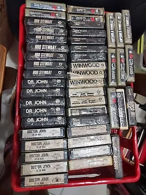 RARE 8 TRACK TAPES-$3 Each Of YOUR CHOICE-VARIOUS GENRE And ARTISTS-WE COMBINE-e • $3