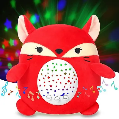 Baby Sleep Soothers - Night Light For Kids With Colour Lights & Lullabies Fox • $17.99