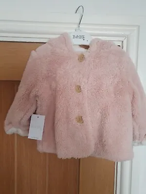 Baby Girls Pink Coat • £6