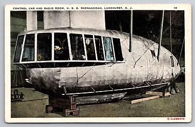 Control Car Radio Room USS Shenandoah Lakehurst New Jersey C1917 Postcard • $19.95