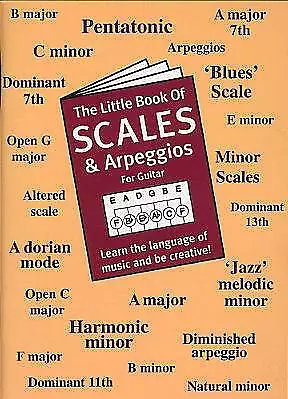 The Little Book Of Scales And Arpeggios For Guitar • £8.95