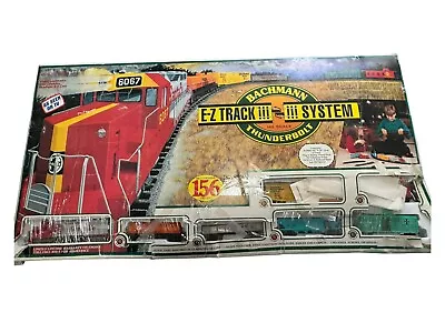 BACHMANN Thunderbolt E-Z Track Ho Scale Train Set - 156 Pcs Original Box NEW! • $99.99