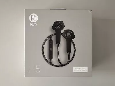 Bang & Olufsen Beoplay H5 Wireless Earphones (Black) • $120