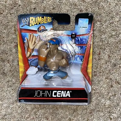 £9.99 • Buy WWE Wrestling Rumblers John Cena Blue Hat (2010) Mattel 2-Inch Figure