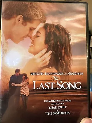 The Last Song (dvd 2010) Miley Cyrus And Greg Kinnear From Nicolas Sparks • $4.95