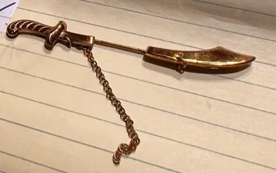 Vintage / Antique Sword Tie Clip  • $2.99