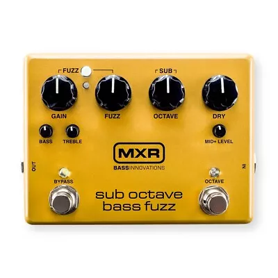 MXR M287 Sub Octave Bass Guitar Fuzz Effects Pedal Stompbox Footswitch • $179.99