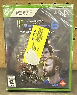 Monster Energy Supercross 6 Championship Xbox Series / Xbox One Game New Sealed • $19.95