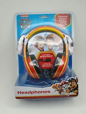 Paw Patrol Marshall Headphones Ekids Nickelodeon With Parental Volume Limiter  • $14.50