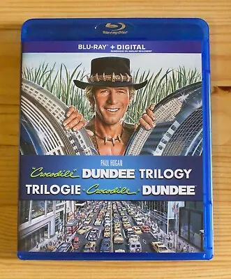 Crocodile Dundee Trilogy Blu-ray Paul Hogan Linda Kozlowski • $14.52