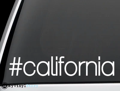 $4.96 • Buy California Car Decal V For Vendetta Ocupy Hacker Window Vinyl 13 X 2.5 Inches