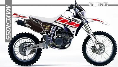 Yamaha Wr250f Wr400f Wr426f Yz400f Yz426f Yz250f Maxcross Graphics Full Kit Ymh1 • $157.30