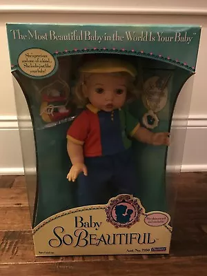 1995 Vintage (Playmates)  BABY SO BEAUTIFUL  Doll NEW! RARE! • $60