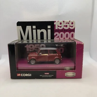 CORGI 04509 MINI Classic Edition - End Of An Era 1959-2000 MIB • £25