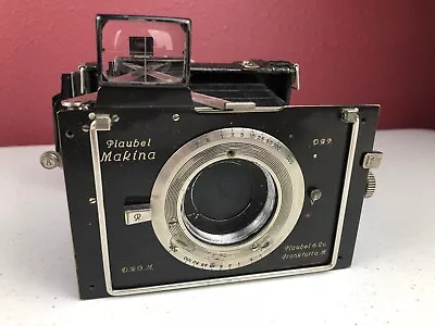 Vintage Plaubel Makina DRP DRGM Frankfurt Germany Camera Untested As Is • $299.99