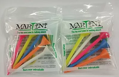 Martini Golf Tees 5-pack (Assorted) 2-Pack 3 1/4 STANDARD • $12.99